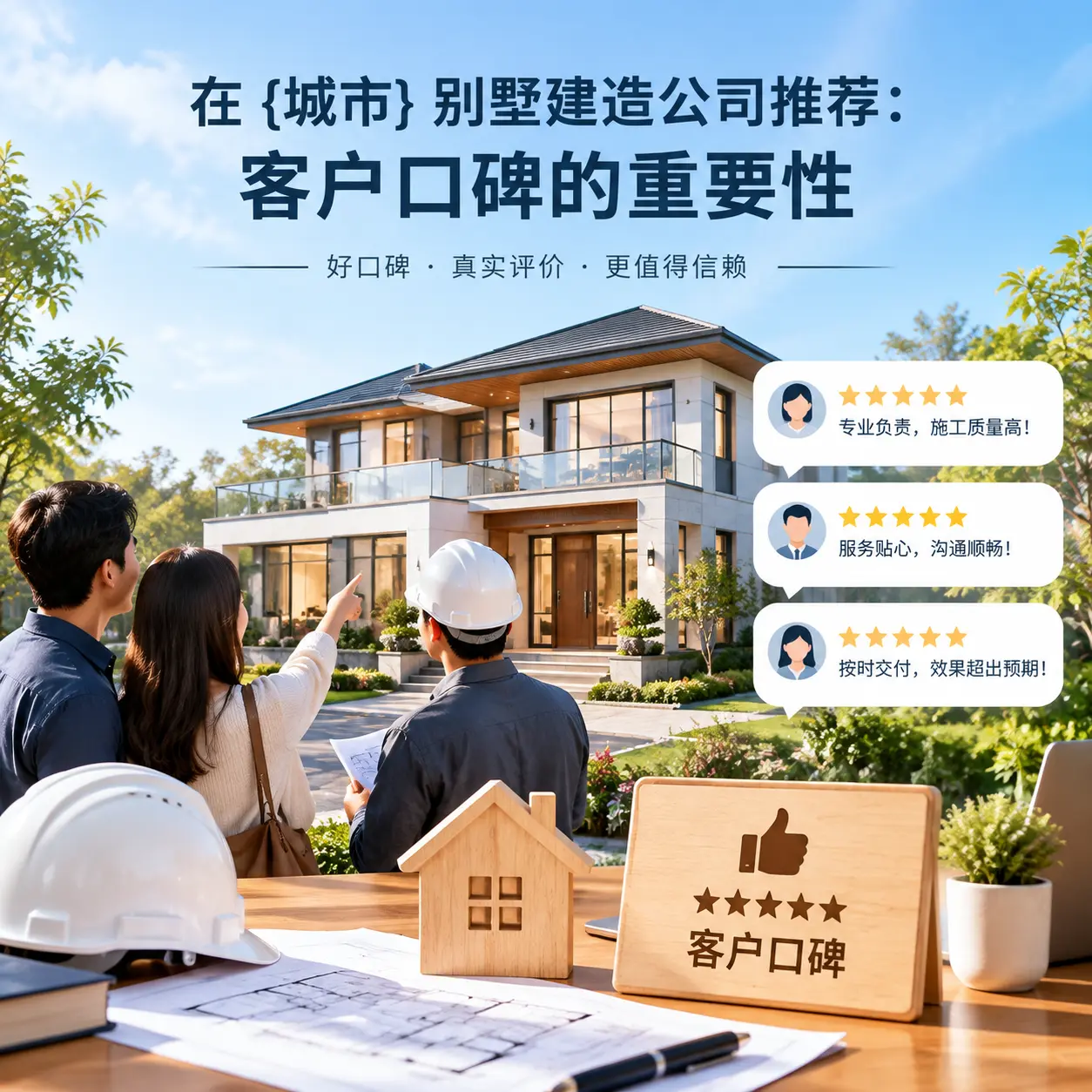 在 六枝特 别墅建造公司推荐:客户口碑的重要性