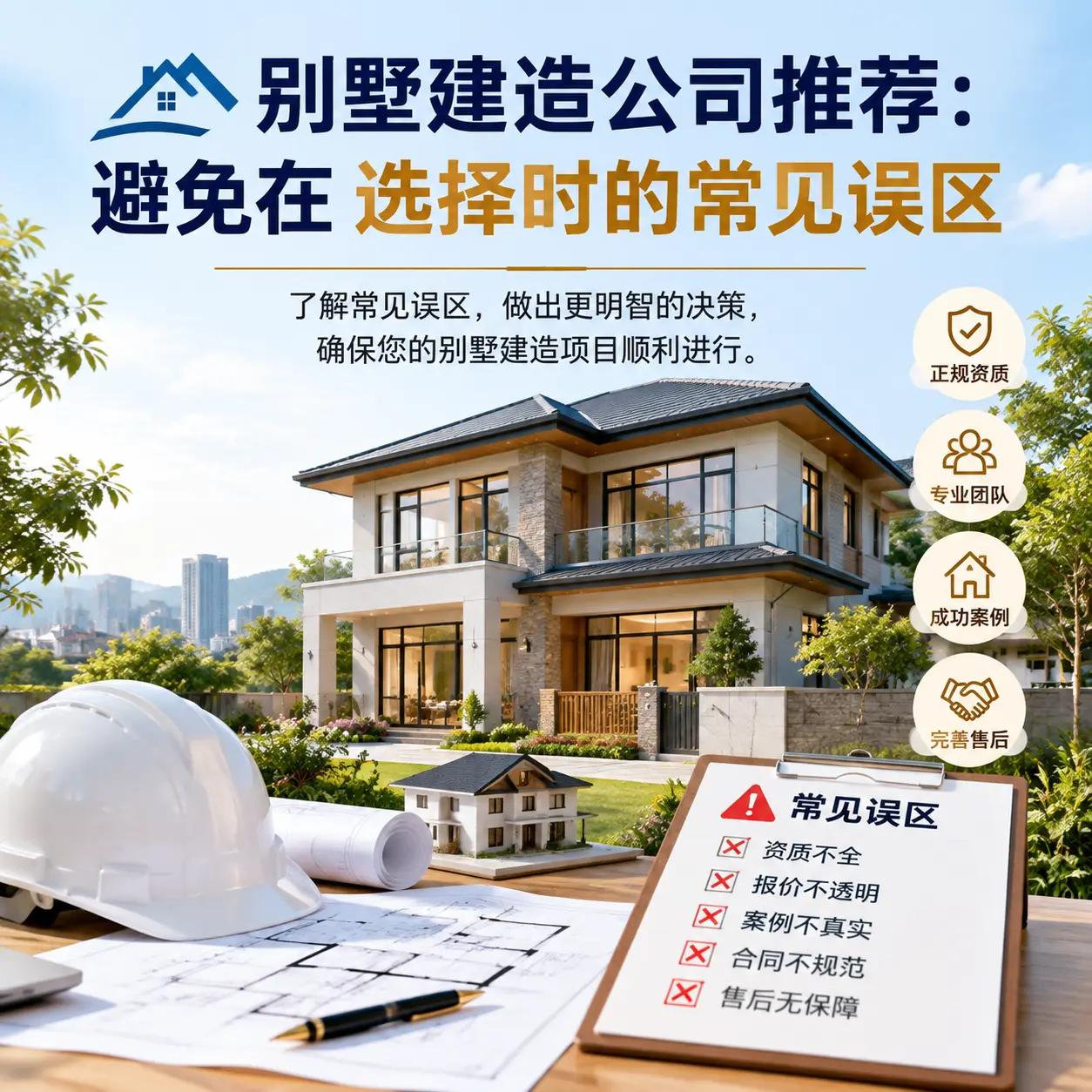 别墅建造公司推荐:避免在 六枝特 选择时的常见误区