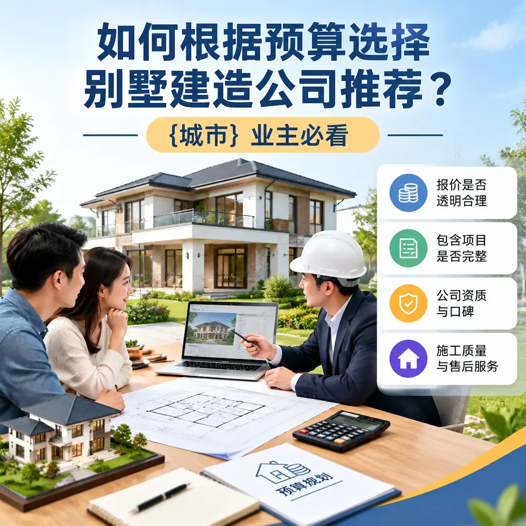 如何根据预算选择别墅建造公司推荐? 六枝特 业主必看